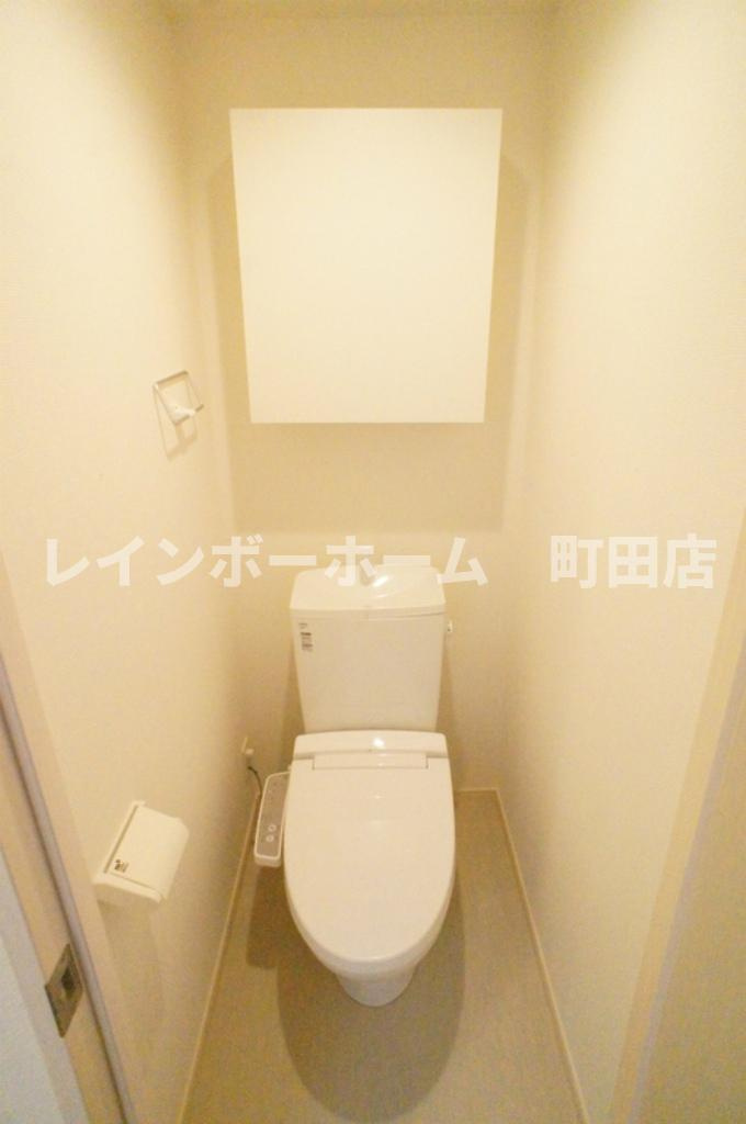 リブリ・LIBERTAS中央林間※初期費用分割あと払いサービス利用可能物件のトイレ