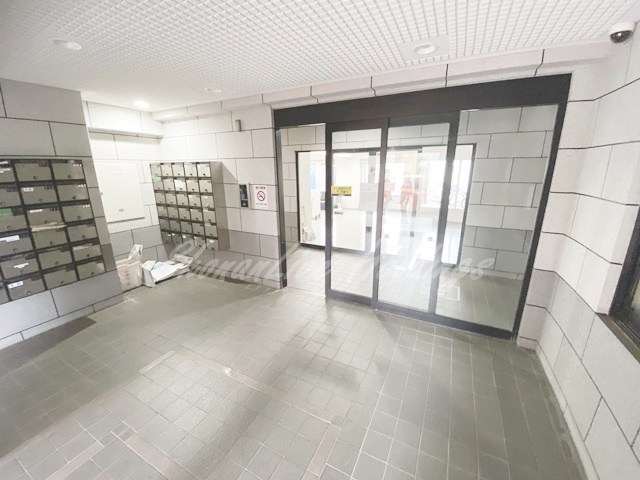 藤沢市藤沢の賃貸マンションのロビー