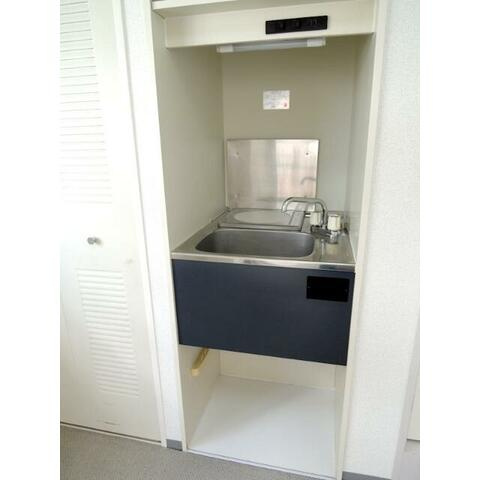 藤沢市藤沢の賃貸マンションのキッチン