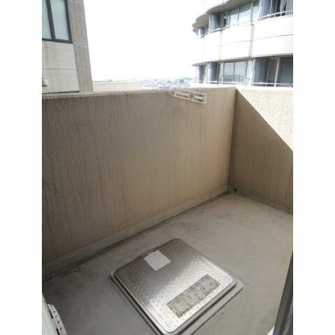 藤沢市藤沢の賃貸マンションのバルコニー