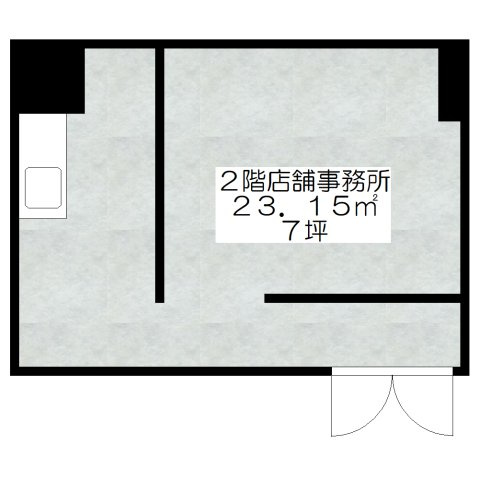 尼崎市南塚口町２丁目の店舗事務所の間取り