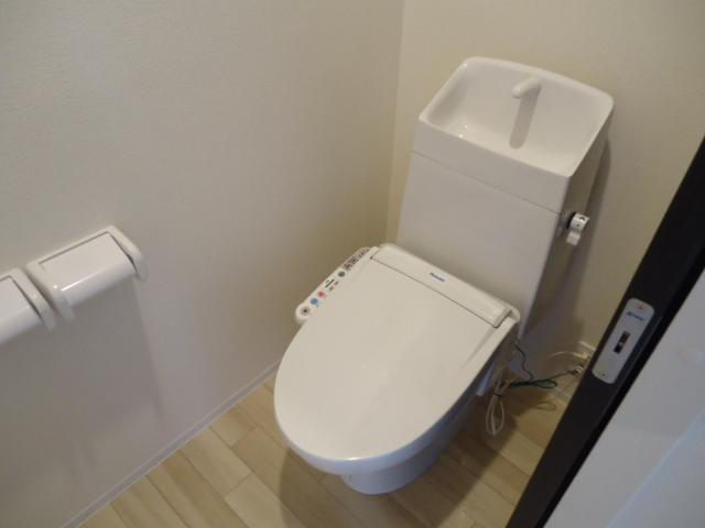 グレイスコートのトイレ|シャワー付トイレ