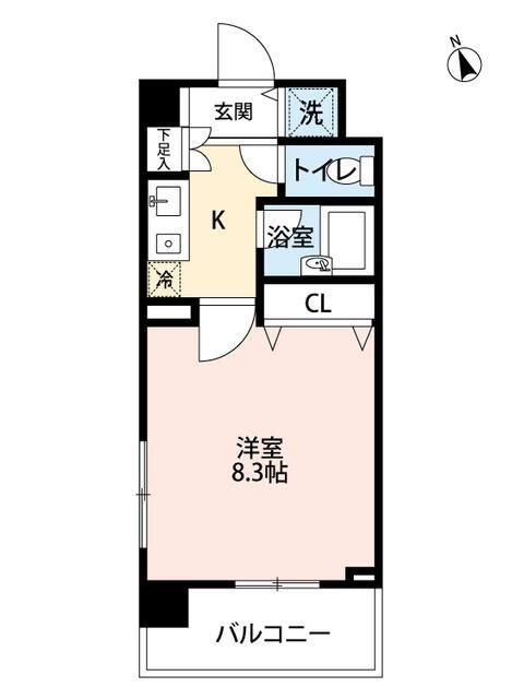 シティベース桜丘の間取り