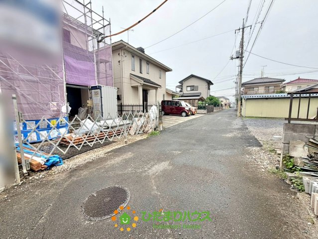 久喜本町Ⅱ　新築一戸建て　リーブルファインの前面道路含む現地写真|2026/09/03　撮影