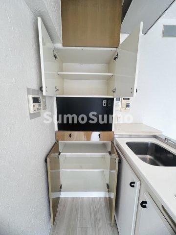 ホープ芦屋の収納|大きなスペースがあり、収納には困りません