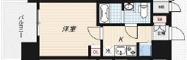 LUMINOUS桜川(旧:アーバンパーク難波)の間取り