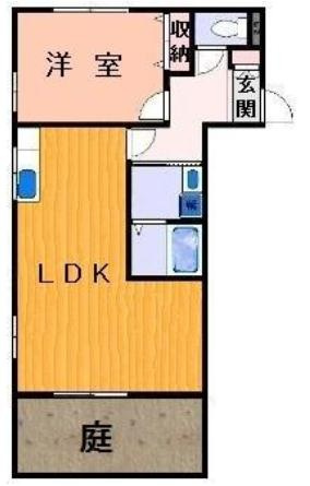 リビング清水町の間取り