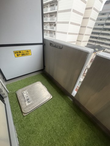 エスリード神戸のバルコニー