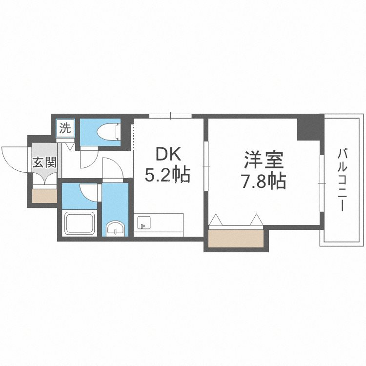 メゾン・ド・ヴィレ内本町の間取り