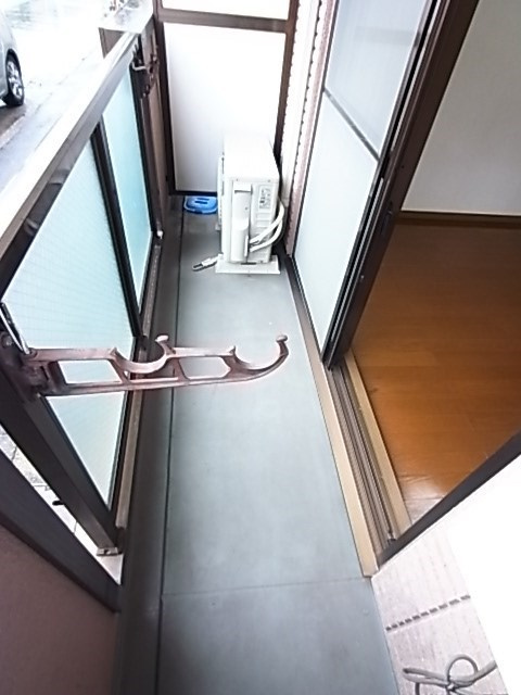 モンテメール天城のバルコニー