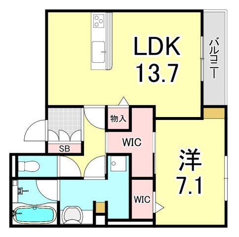 GreenPalace樋之池の間取り