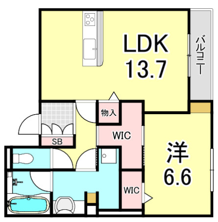 GreenPalace樋之池の間取り