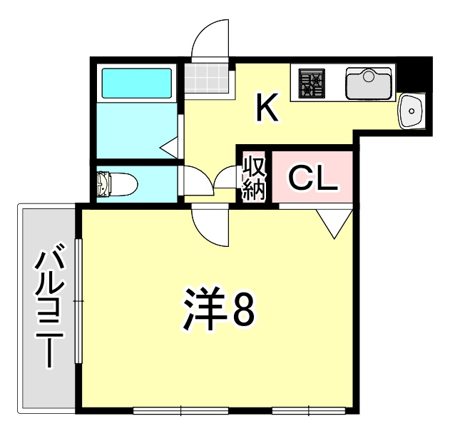 ジェヌイン本山の間取り