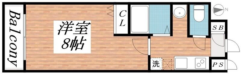 ジェヌイン本山の間取り