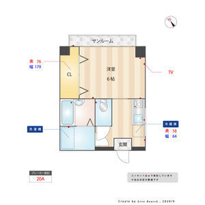 福田ビルの間取り