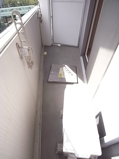 メゾンアイリスのバルコニー
