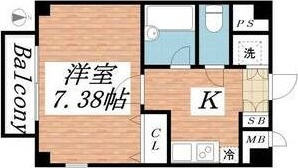 メゾン・ド・ヴィレ　須磨潮見坂の間取り