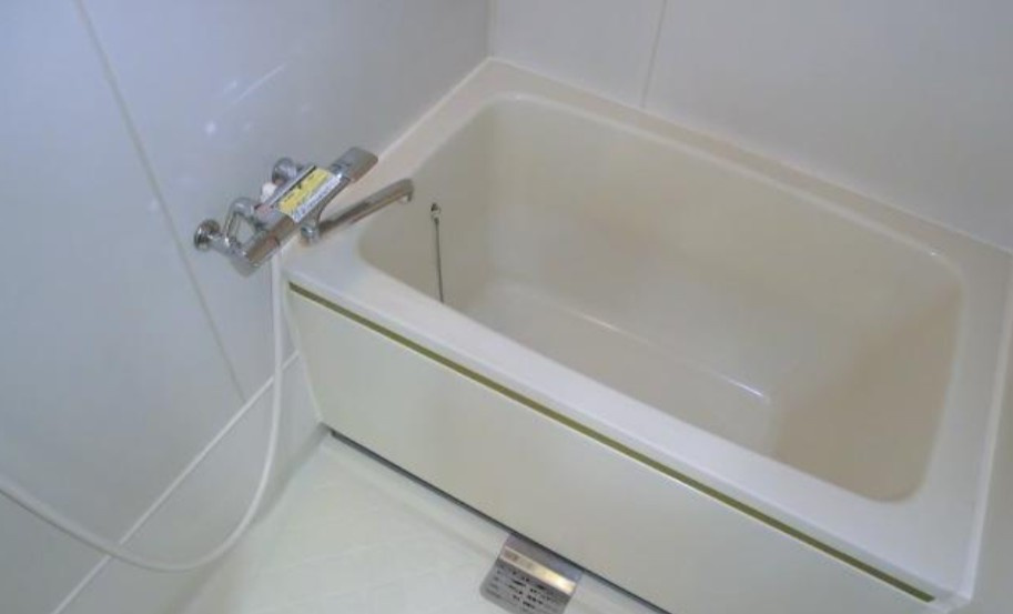 松戸市馬橋の賃貸マンションの浴室|※別部屋参考写真