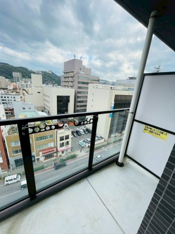 S-FORT長崎興善町のバルコニー|1007号室のバルコニー写真です。