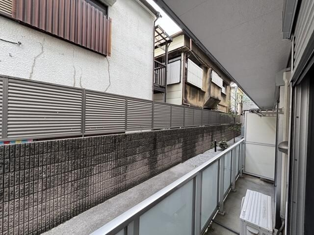 サンローヤルのバルコニー