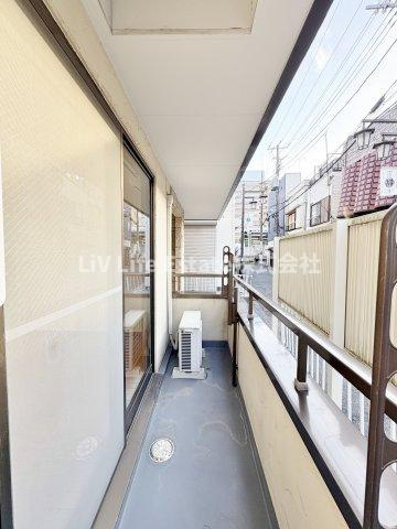 西東京市保谷町３丁目の賃貸マンションのバルコニー
