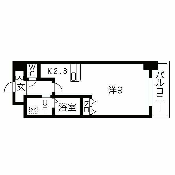 プレサンス京都四条河原町ネクステージの間取り