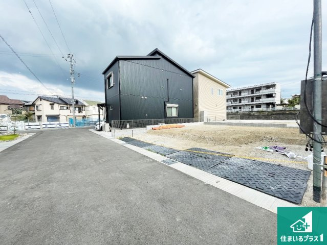 明石市大久保町江井島　第4期　新築一戸建ての外観|現在の進捗状況です！順調に作業進行中、完成が待ち遠しいです！詳細の間取り等、お気軽にお問い合わせください！