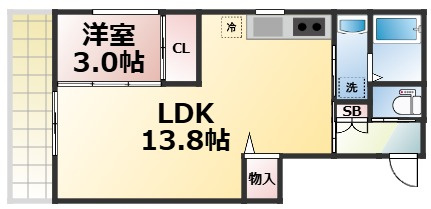 【間取り】 | セントレジデンス中道　仲介手数料無料