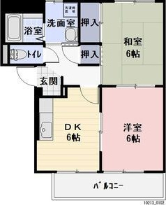 NEXT山ノ手Ⅱの間取り