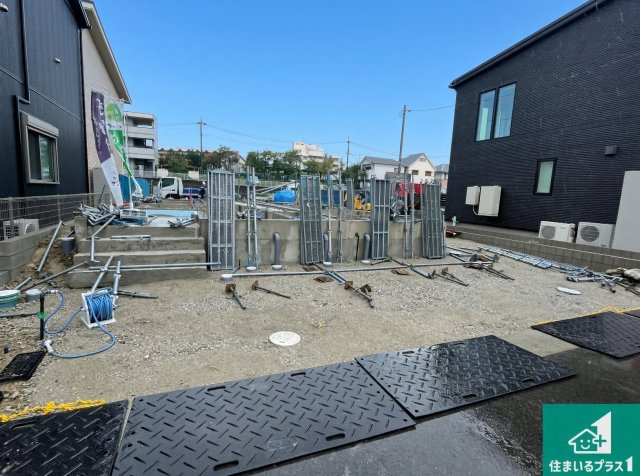 明石市大久保町江井島　第4期　新築一戸建ての外観|現在建築中！落ち着いた街並みで新生活を始めることが出来そう！周辺の物件も併せてご紹介させて頂きます！