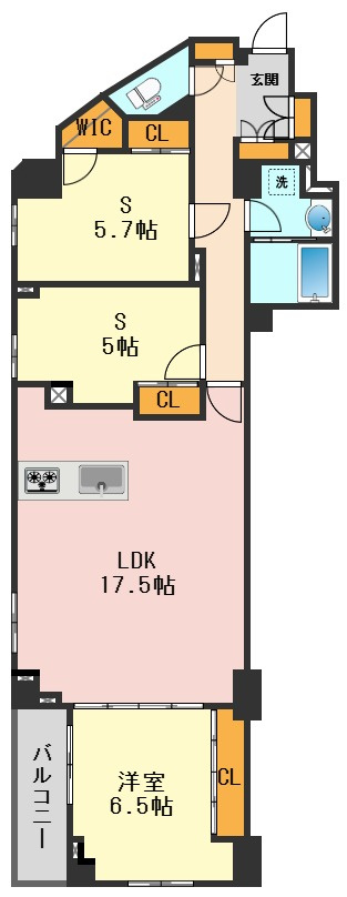 SPコート南小岩の間取り