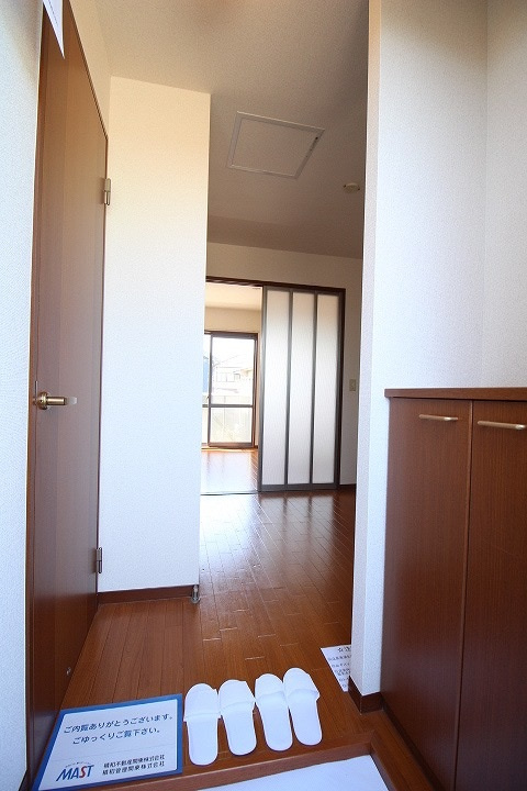 きれいな玄関です