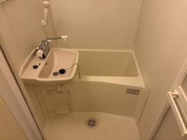 ゆったり過ごせるお風呂です
