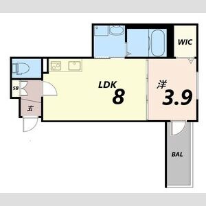 Habitasion京口の間取り