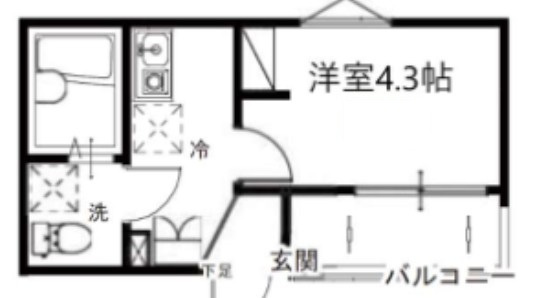 メルディアみのり台の間取り