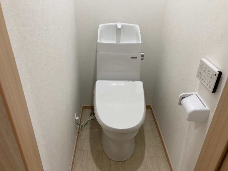 清潔感のあるトイレです