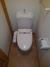 落ち着いたトイレです