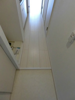 ゆったりとした玄関です