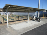 屋根付き駐輪場