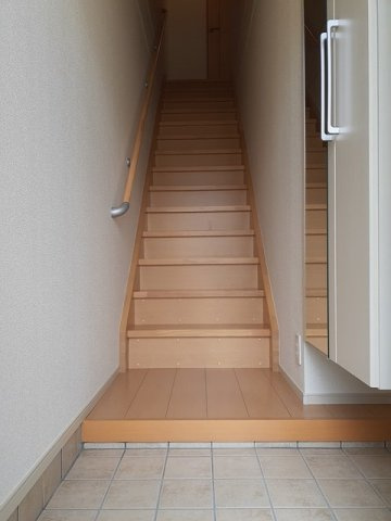ゆったりとした玄関です