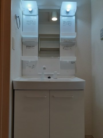 広い洗面スペース