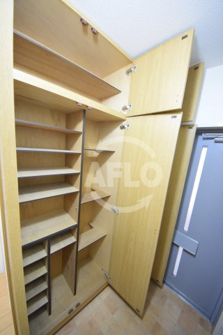 Sパレス天王寺　天王寺小学校区の収納|Sパレス天王寺　シューズボックス