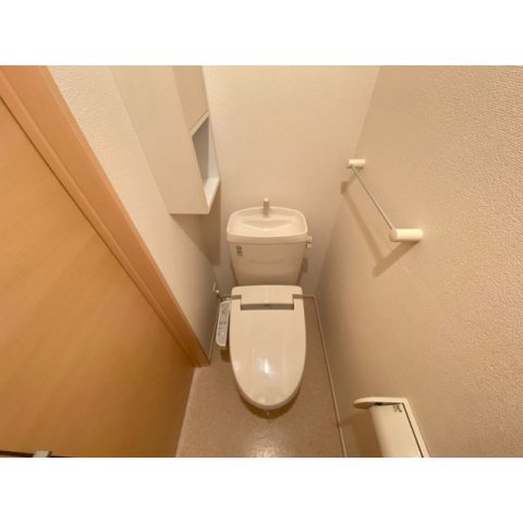 トイレもきれいです