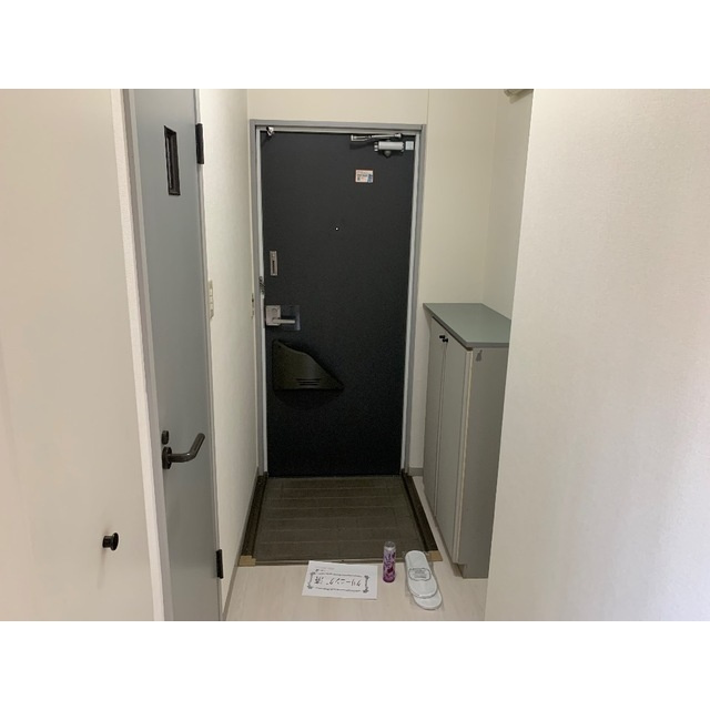 シンプルで使いやすい玄関です