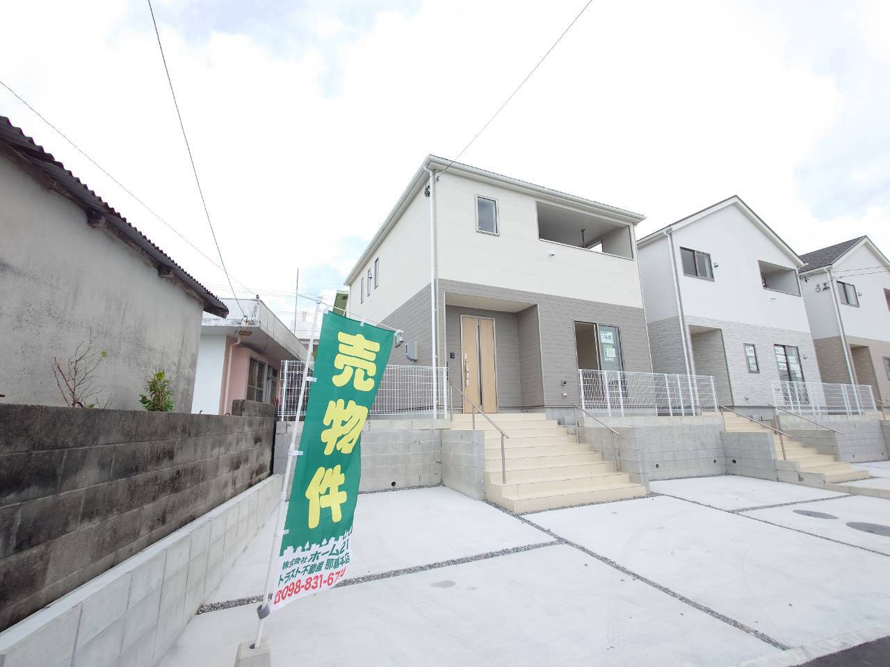 ♥♥糸満市兼城第4－1号棟（全4棟）の外観|外観もきれいです