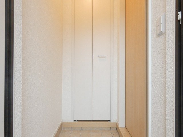 ゆったりとした玄関です