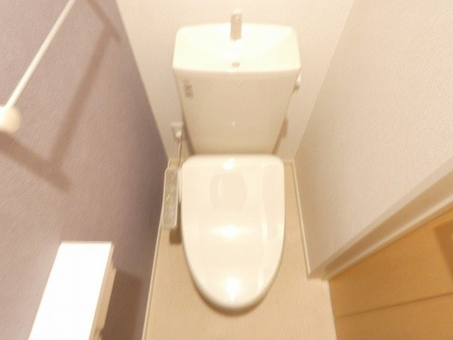 トイレもきれいです