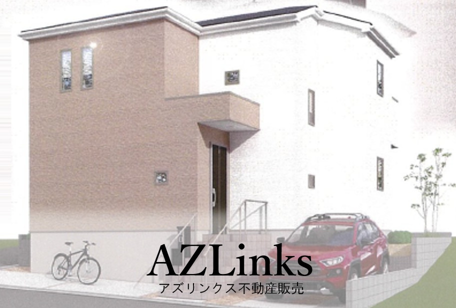 グラファーレ市川市北国分2丁目8期の外観|完成イメージパースです。実際とは異なる場合がございます。