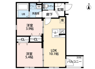 【間取り】 | robot home 鶴里Ⅱ