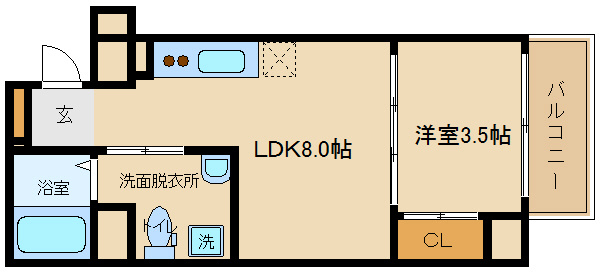 【間取り】 | セレニテ上町台